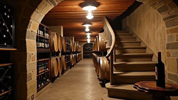 cave a vin sous escalier