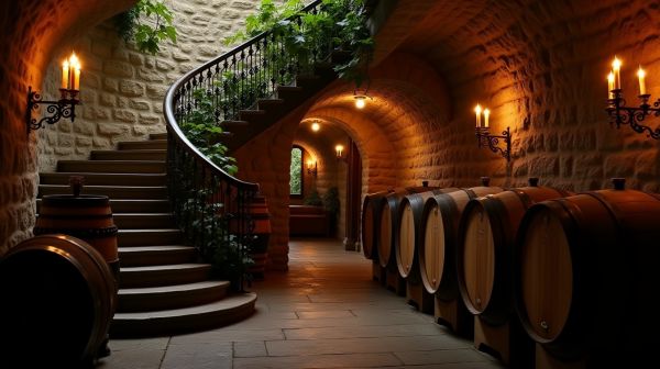 cave a vin sous escalier