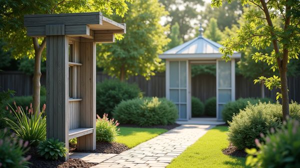 Choisissez votre abri de jardin idéal : bois, métal ou résine