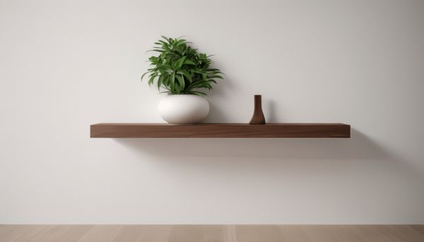 Étagère murale fixation invisible : sublimez votre intérieur sans compromis