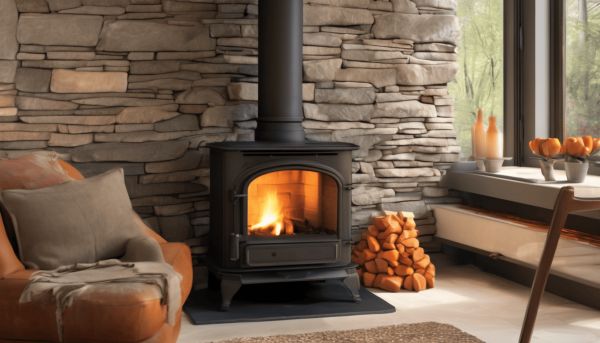 Habillage mur derrière poêle à bois : guide pour un rendu esthétique et pratique