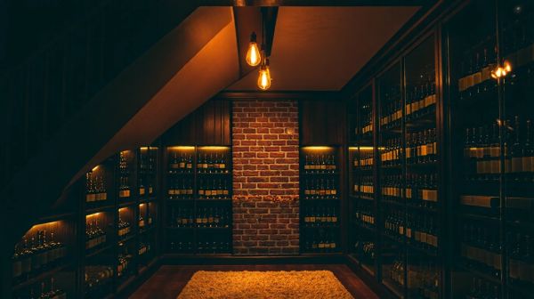 Idées de création d'une cave à vin sous un escalier