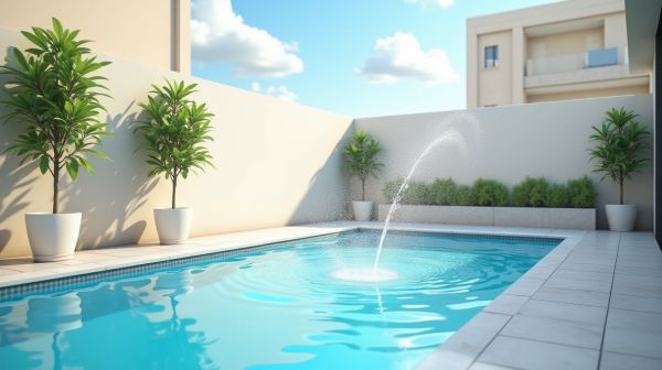 La mini piscine idéale pour les espaces restreints