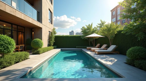 La mini piscine idéale pour les espaces restreints