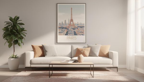 Pourquoi les affiches de villes sont-elles tendance dans la déco contemporaine ?