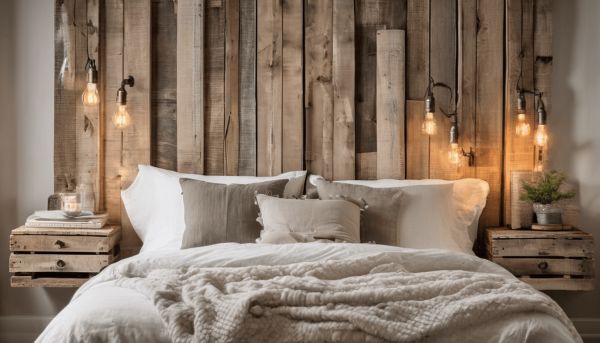 Tête de lit palette : créez une ambiance unique dans votre chambre