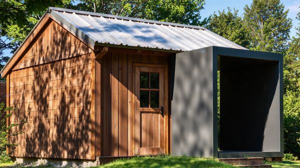 Top 3 matériaux pour un abri de jardin : bois, métal, résine