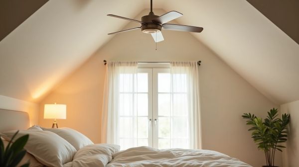 Ventilateur de plafond ultra silencieux : dormir au frais sans bruit