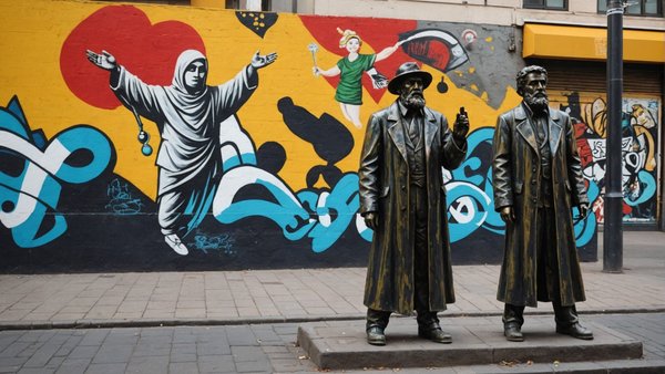 Street art galerie : tableaux et statues pour les passionnés