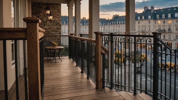 Artisanat de haute qualité: fabrication rampe balcon escalier